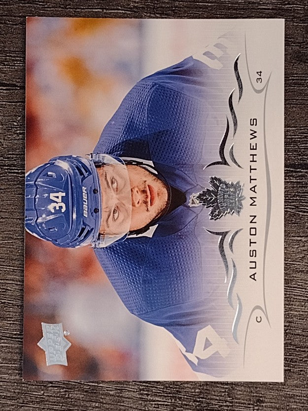 2018-19 Upper Deck #418 Auston Matthews