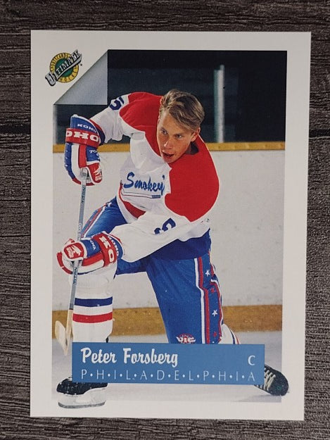 1991 Ultimate Draft #5 Peter Forsberg