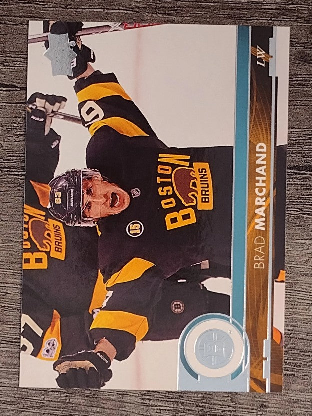 2017-18 Upper Deck #13 Brad Marchand