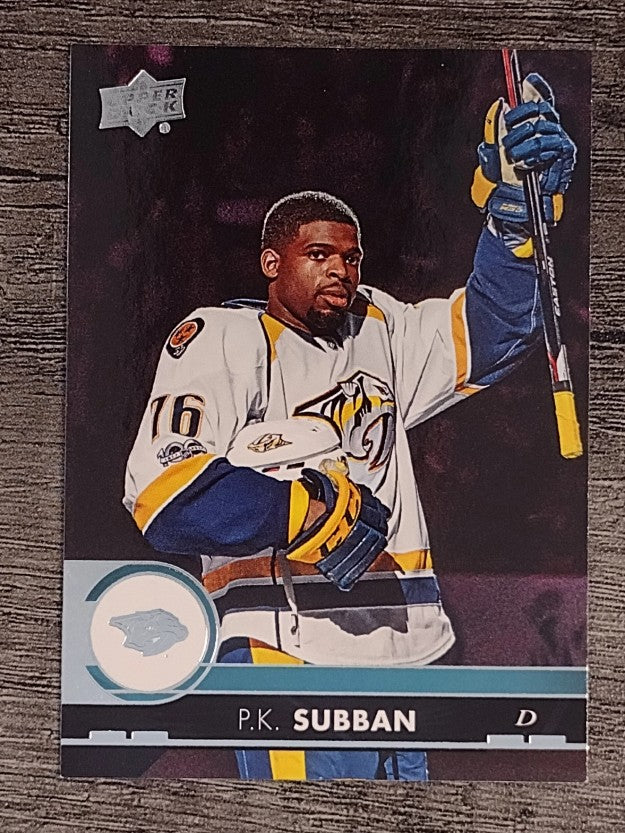 2017-18 Upper Deck #111 P.K. Subban