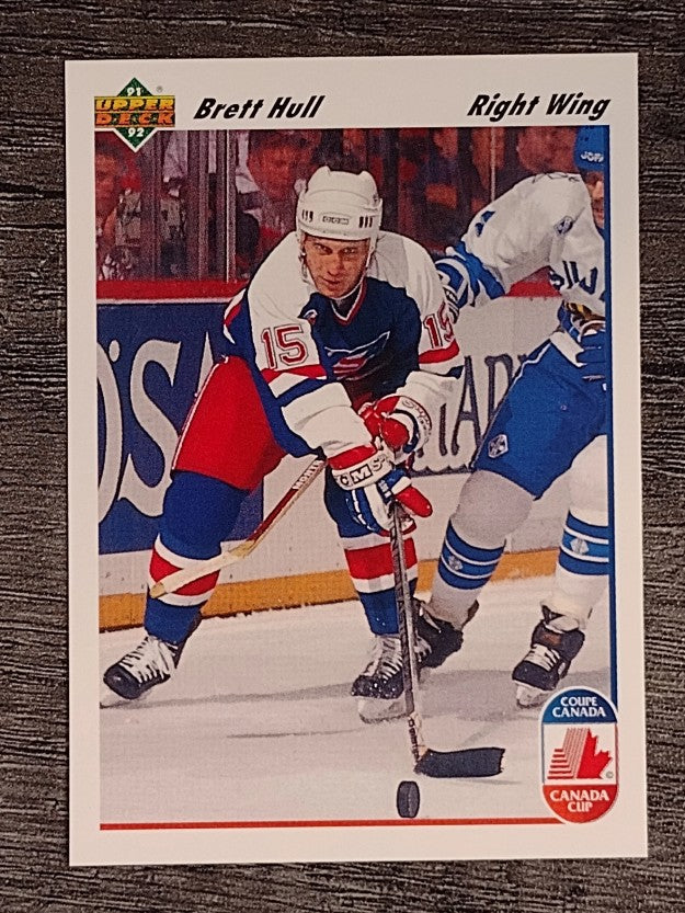 1991-92 Upper Deck #33 Brett Hull CC
