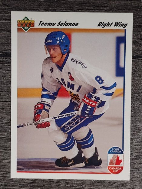 1991-92 Upper Deck #21 Teemu Selanne CC RC