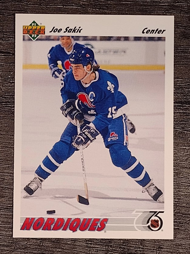 1991-92 Upper Deck #333 Joe Sakic