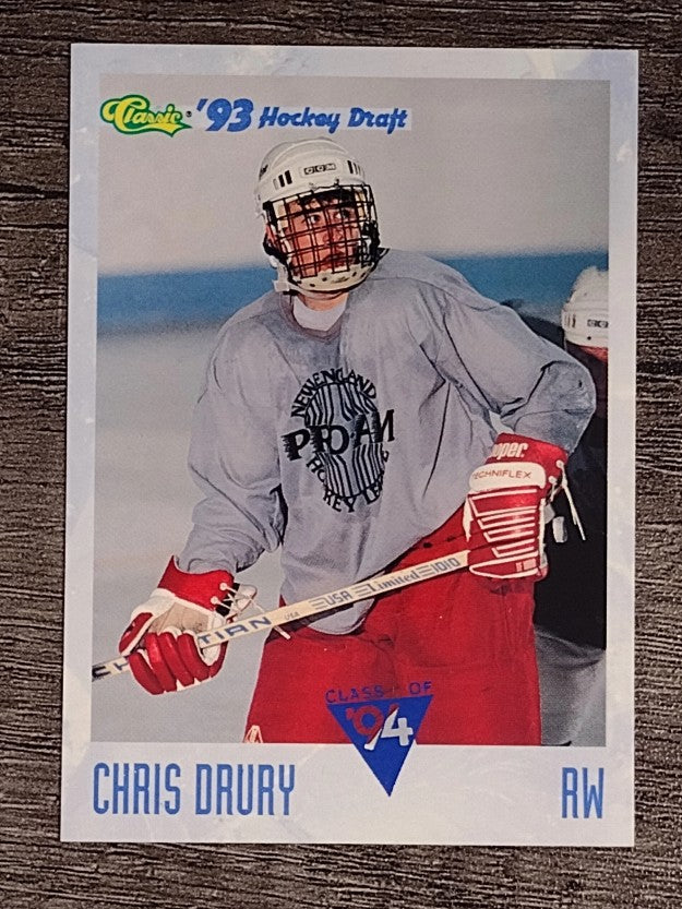 1993 Classic #101 Chris Drury