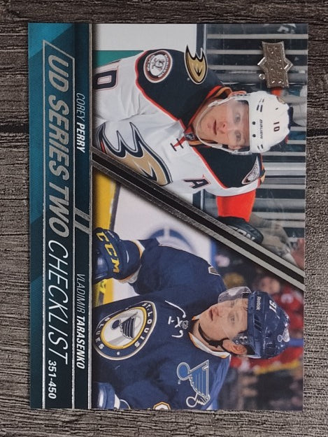 2015-16 Upper Deck #450 Corey Perry/Vladimir Tarasenko CL