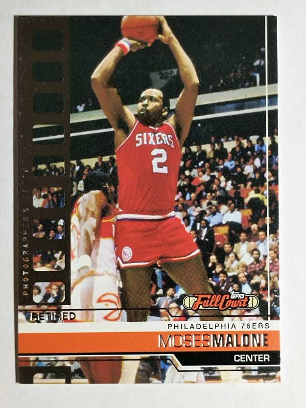 2006-07 Topps Full Court Photographer's Proof #98 Moses Malone