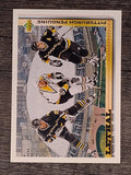 1992-93 Upper Deck #454 Penguins LL/Mario Lemieux/Kevin Stevens/Rick Tocchet