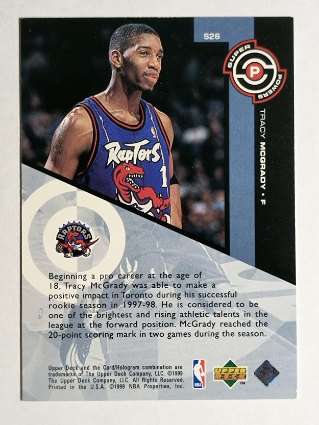 1998-99 Upper Deck Super Powers #S26 Tracy McGrady