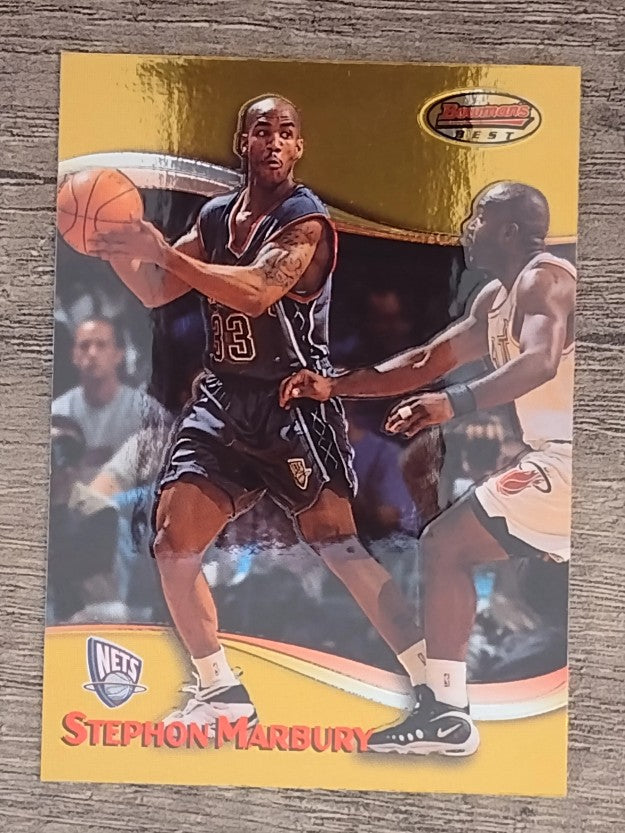 1998-99 Bowman's Best #76 Stephon Marbury