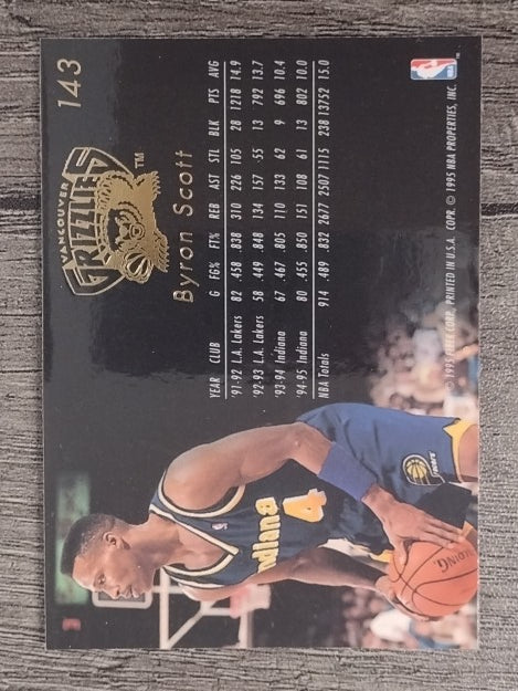 1995-96 Flair #143 Byron Scott