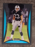 2008 Bowman Chrome #BC17 Tyvon Branch RC