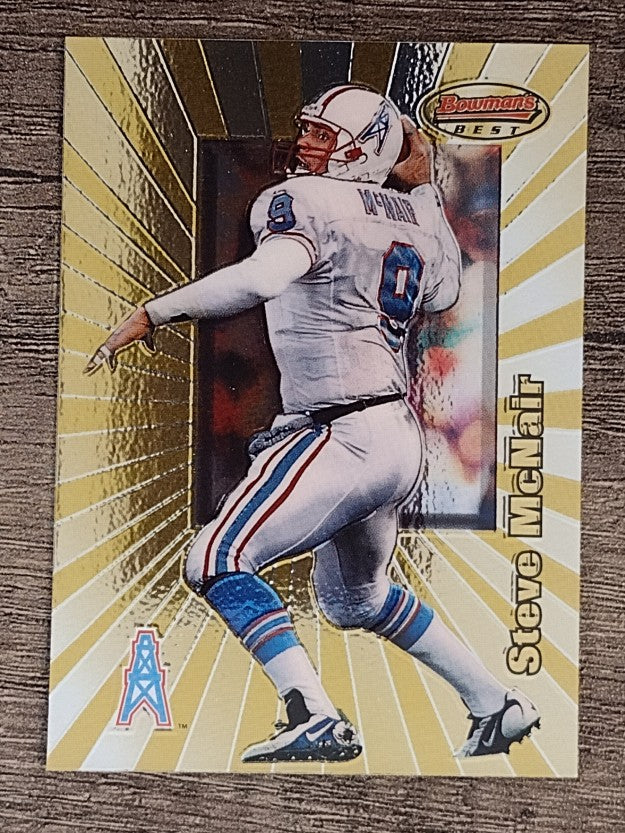 1998 Bowman's Best #16 Steve McNair