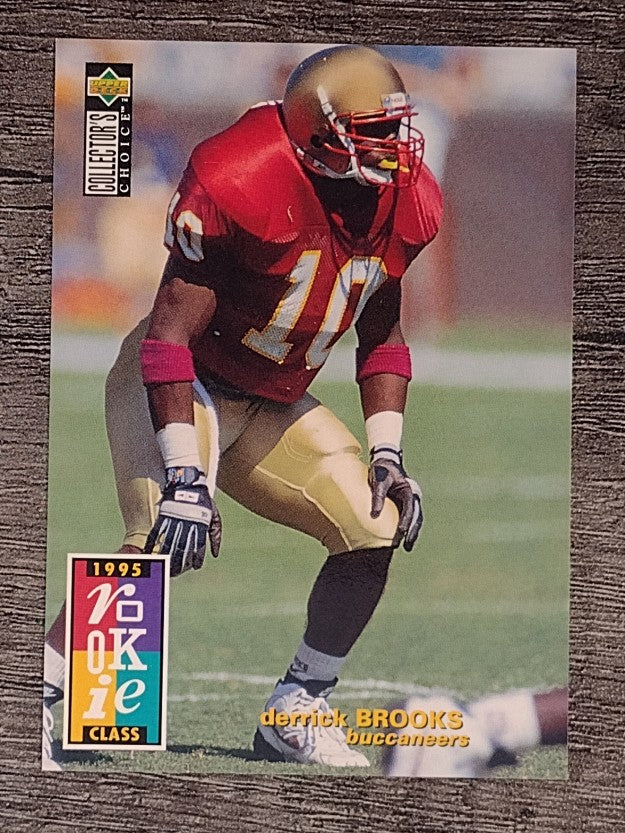 1995 Collector's Choice #21 Derrick Brooks RC