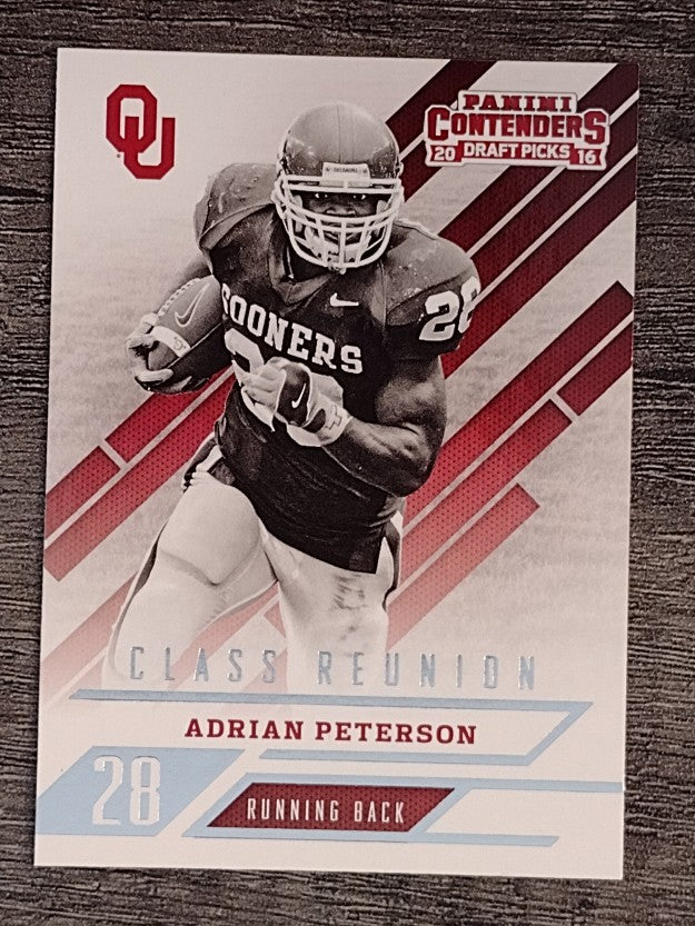 2016 Panini Contenders Draft Picks Class Reunion #3 Adrian Peterson