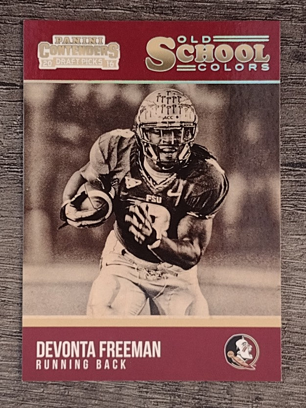 2016 Panini Contenders Draft Picks Old School Colors #9 Devonta Freeman