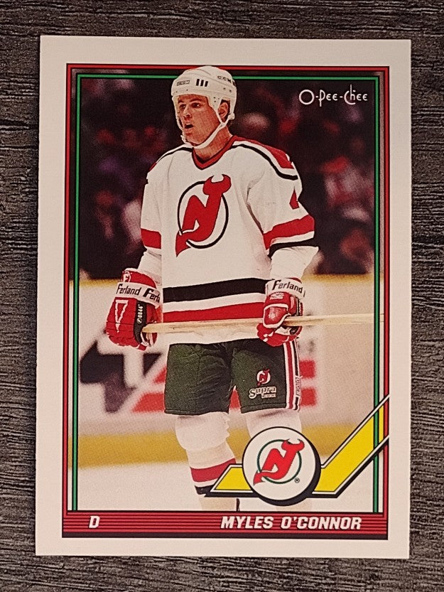 1991-92 O-Pee-Chee #509 Myles O'Connor