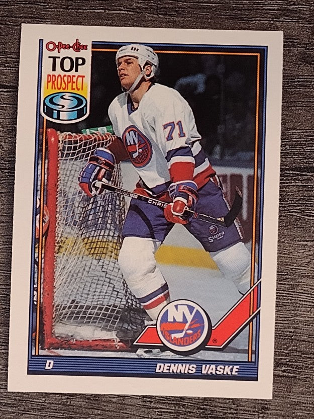 1991-92 O-Pee-Chee #230 Dennis Vaske