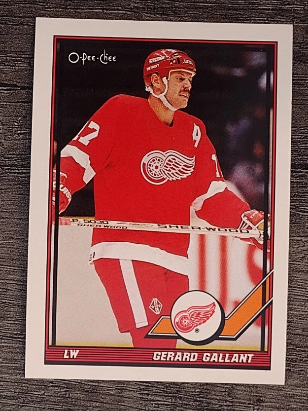 1991-92 O-Pee-Chee #443 Gerard Gallant
