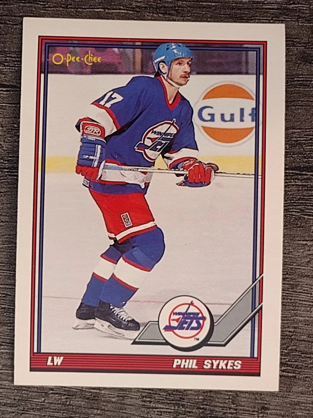 1991-92 O-Pee-Chee #189 Phil Sykes