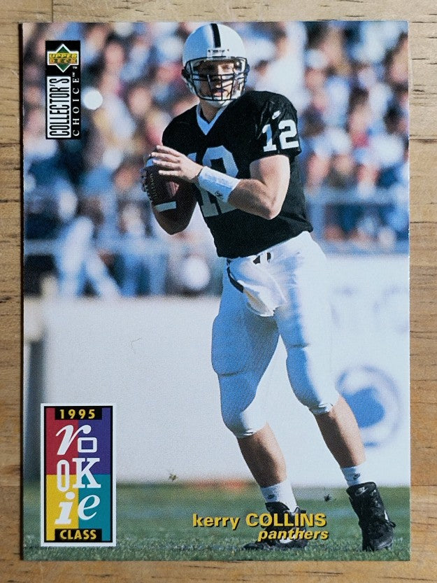 1995 Collector's Choice #5 Kerry Collins RC