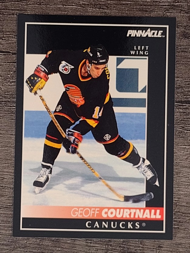 1992-93 Pinnacle #187 Geoff Courtnall
