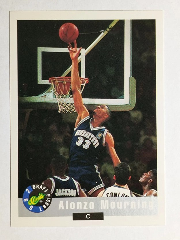 1992 Classic #60 Alonzo Mourning