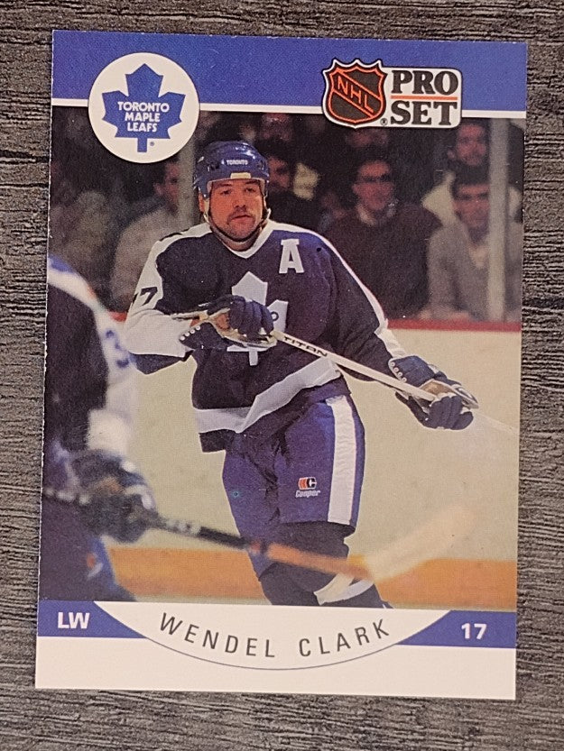 1990-91 Pro Set #276 Wendel Clark