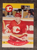 1990-91 Pro Set #597 Tim Sweeney RC