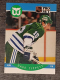1990-91 Pro Set #111 Dave Tippett