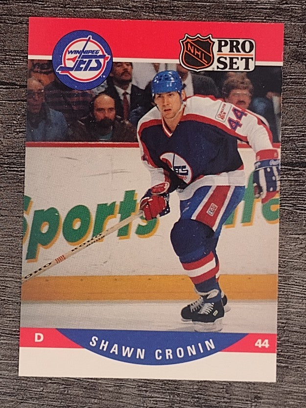1990-91 Pro Set #559 Shawn Cronin RC
