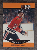 1990-91 Pro Set #655 Stan Mikita CPL
