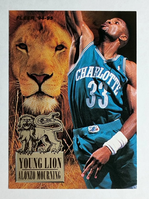 1994-95 Fleer Young Lions #4 Alonzo Mourning