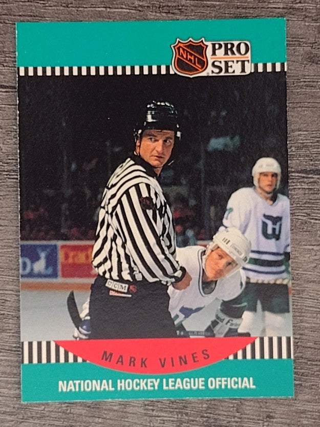 1990-91 Pro Set #702 Mark Vines OFF