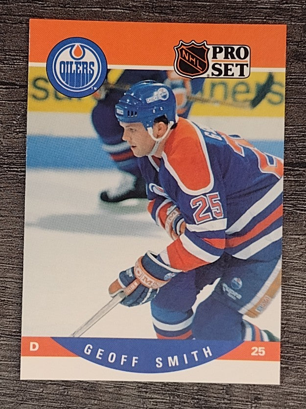 1990-91 Pro Set #446 Geoff Smith RC