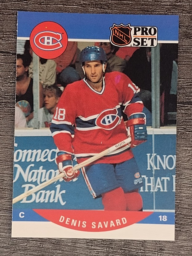 1990-91 Pro Set #473 Denis Savard