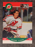 1990-91 Pro Set #619 Zdeno Ciger