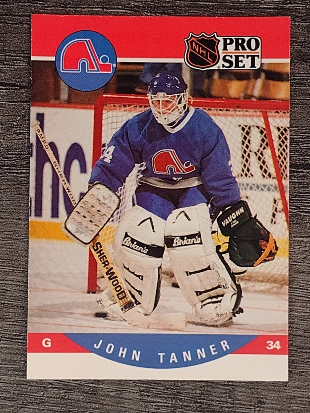 1990-91 Pro Set #637 John Tanner RC