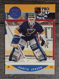 1990-91 Pro Set #638 Curtis Joseph RC