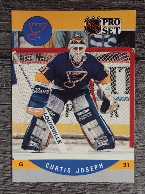 1990-91 Pro Set #638 Curtis Joseph RC