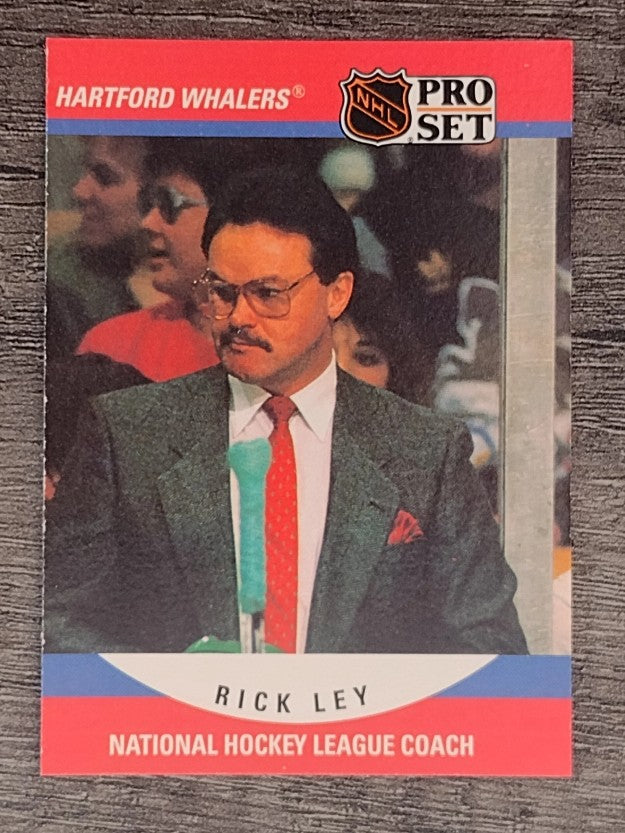 1990-91 Pro Set #666 Rick Ley CO