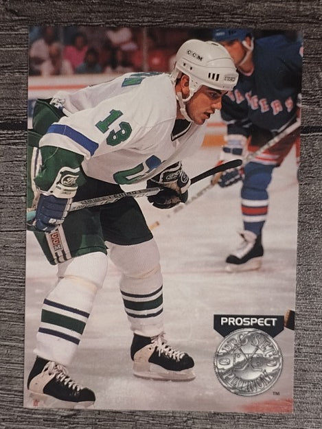 1991-92 Pro Set Platinum #256 Geoff Sanderson RC