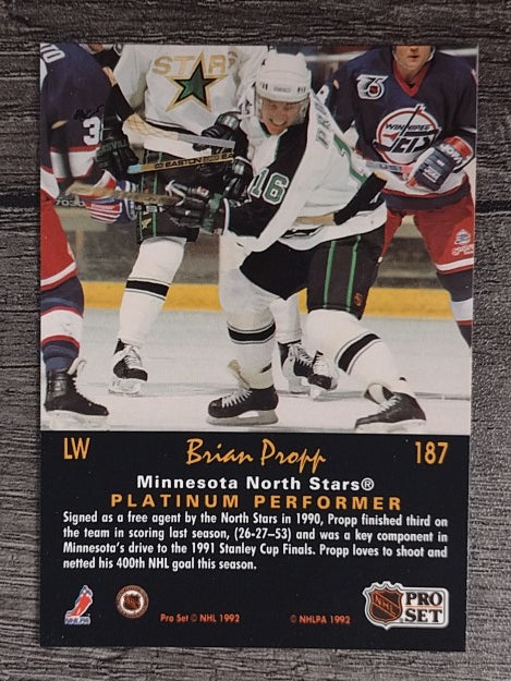 1991-92 Pro Set Platinum #187 Brian Propp