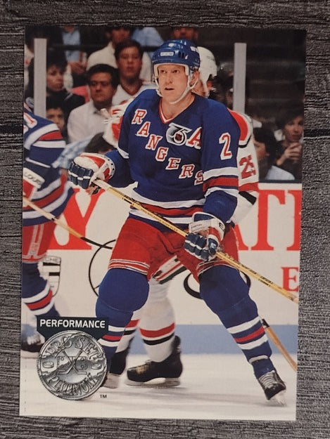 1991-92 Pro Set Platinum #284 Brian Leetch PP