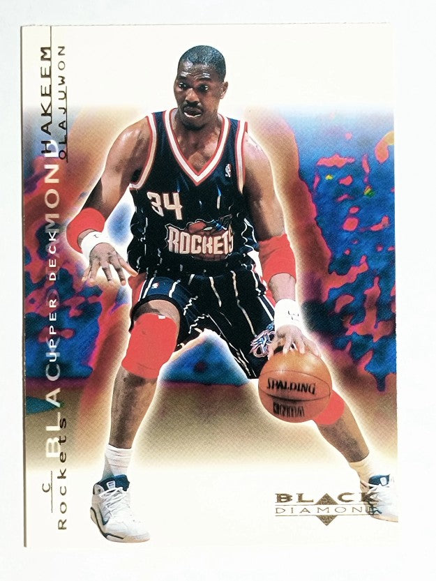 2000-01 Black Diamond #29 Hakeem Olajuwon