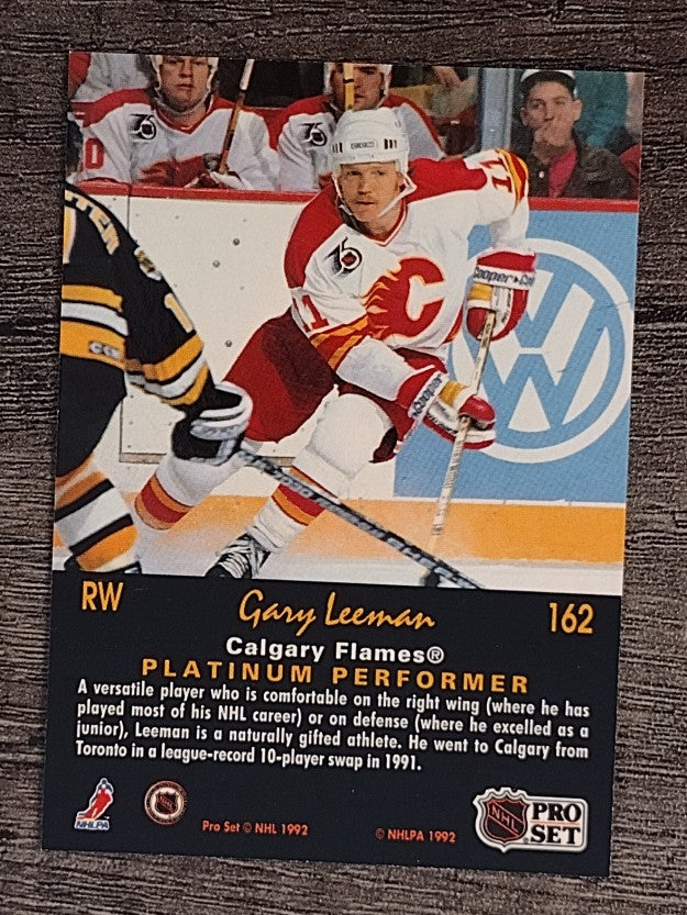 1991-92 Pro Set Platinum #162 Gary Leeman