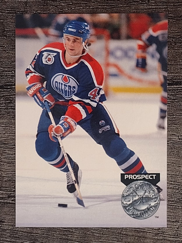 1991-92 Pro Set Platinum #255 Josef Beranek RC