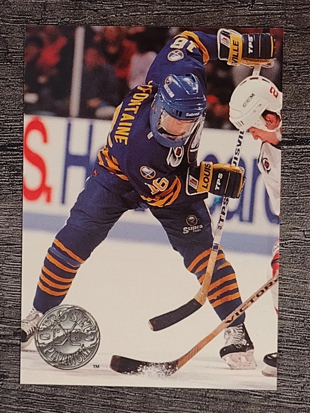 1991-92 Pro Set Platinum #157 Pat LaFontaine
