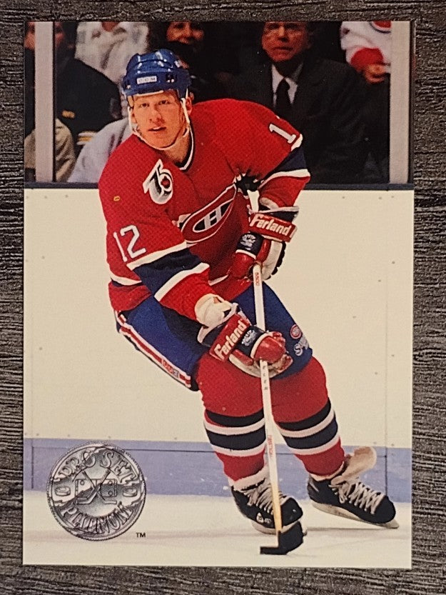 1991-92 Pro Set Platinum #191 Mike Keane