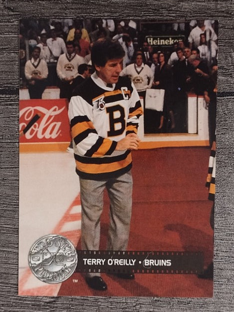 1991-92 Pro Set Platinum #289 Terry O'Reilly CAP