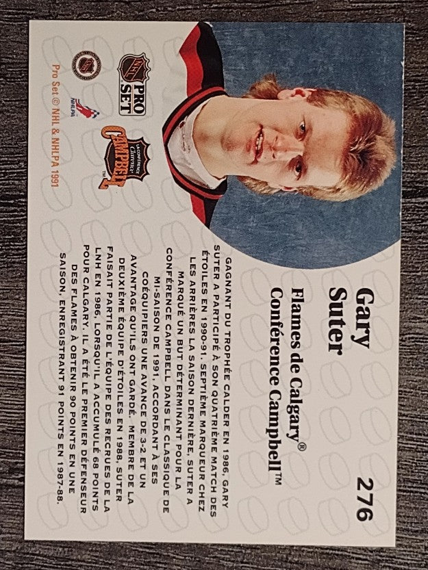 1991-92 Pro Set French #276 Gary Suter AS